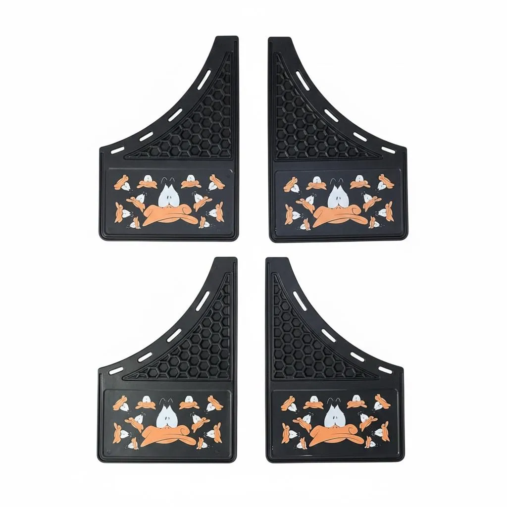 [LDRA-PATO] Lodera para auto "Pato lucas"