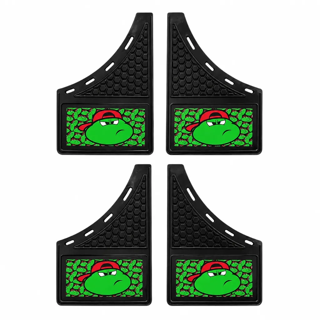 Lodera para auto "Frogs con gorra"