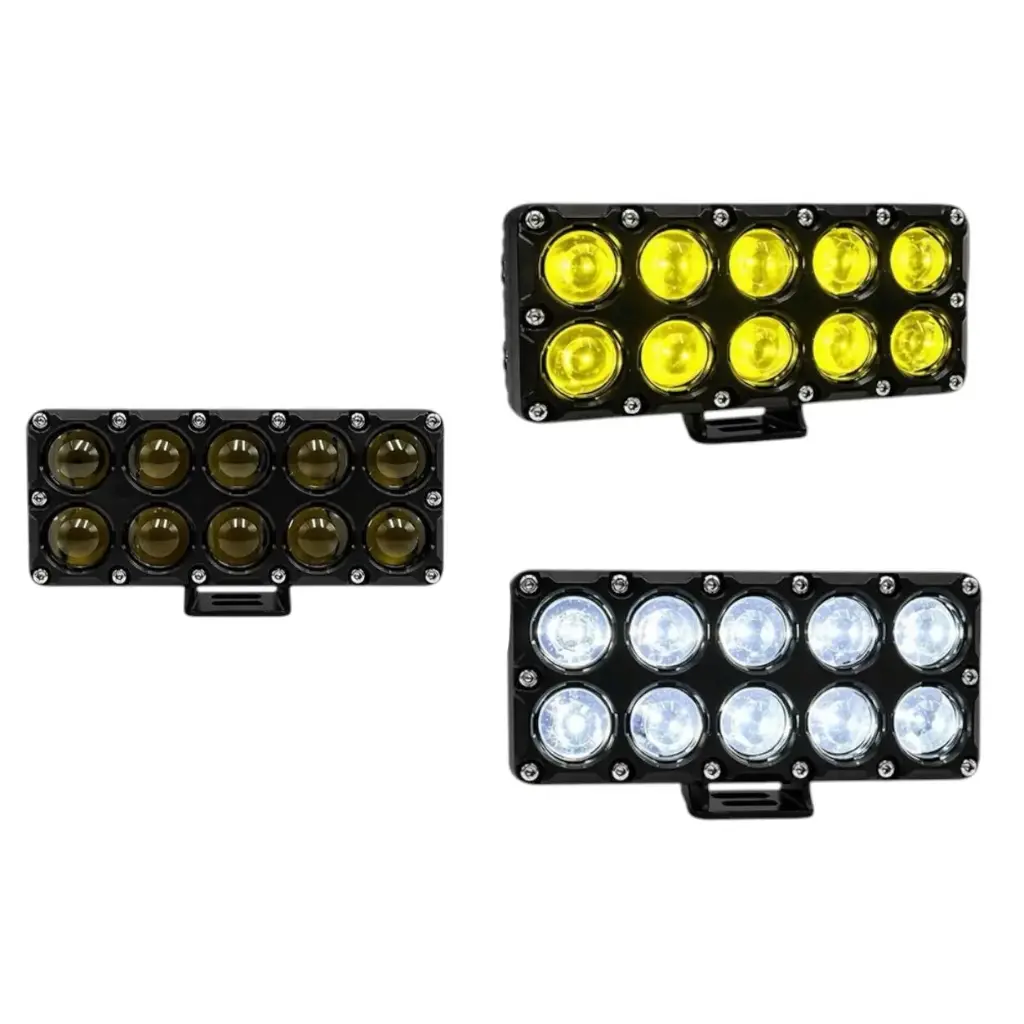 [HY-2428] Barra LED titan de 10 lupas bicolor