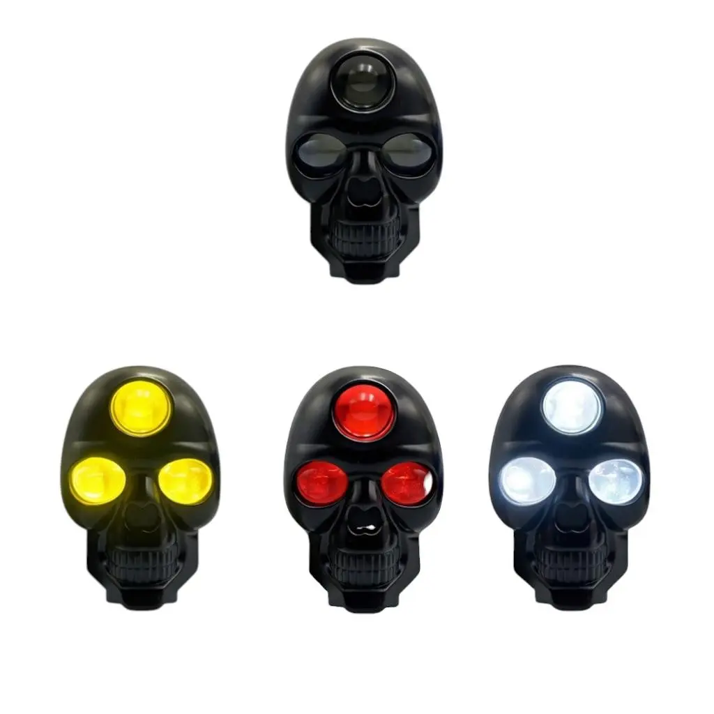 [2414D-3] Faro LED skull 3 lentes multicolor alta potencia