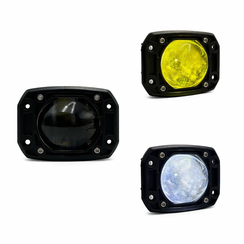 Faro LED 1 de lente bicolor