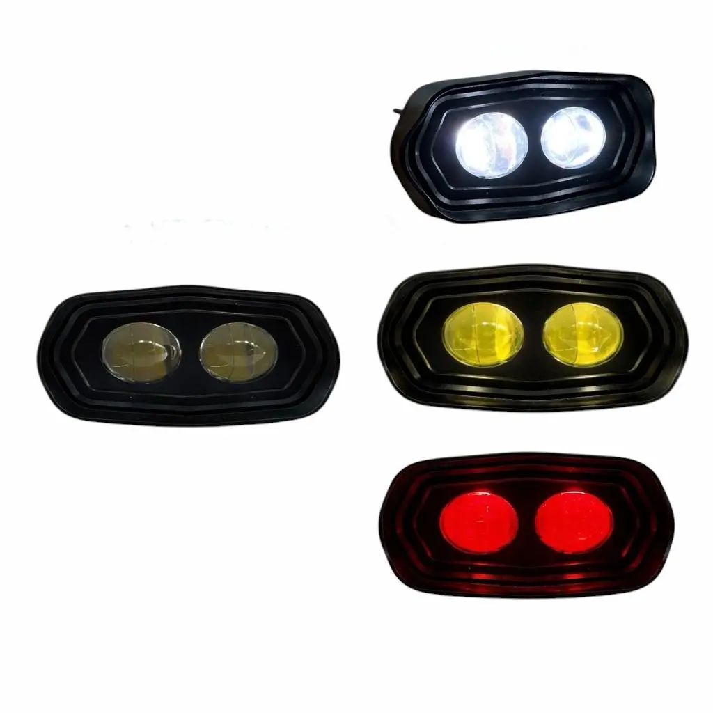 [HY-2418D] Faro LED doble ojo multicolor