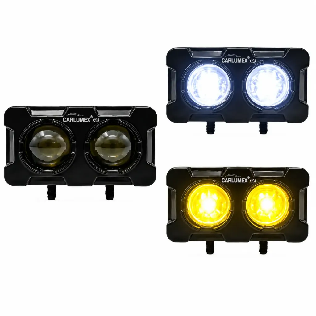 [CL-S25] Faro LED doble proyector bicolor