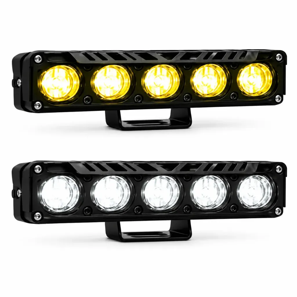 [CL-B-MT05WY] Barra LED de 5 lupas tipo proyector bicolor
