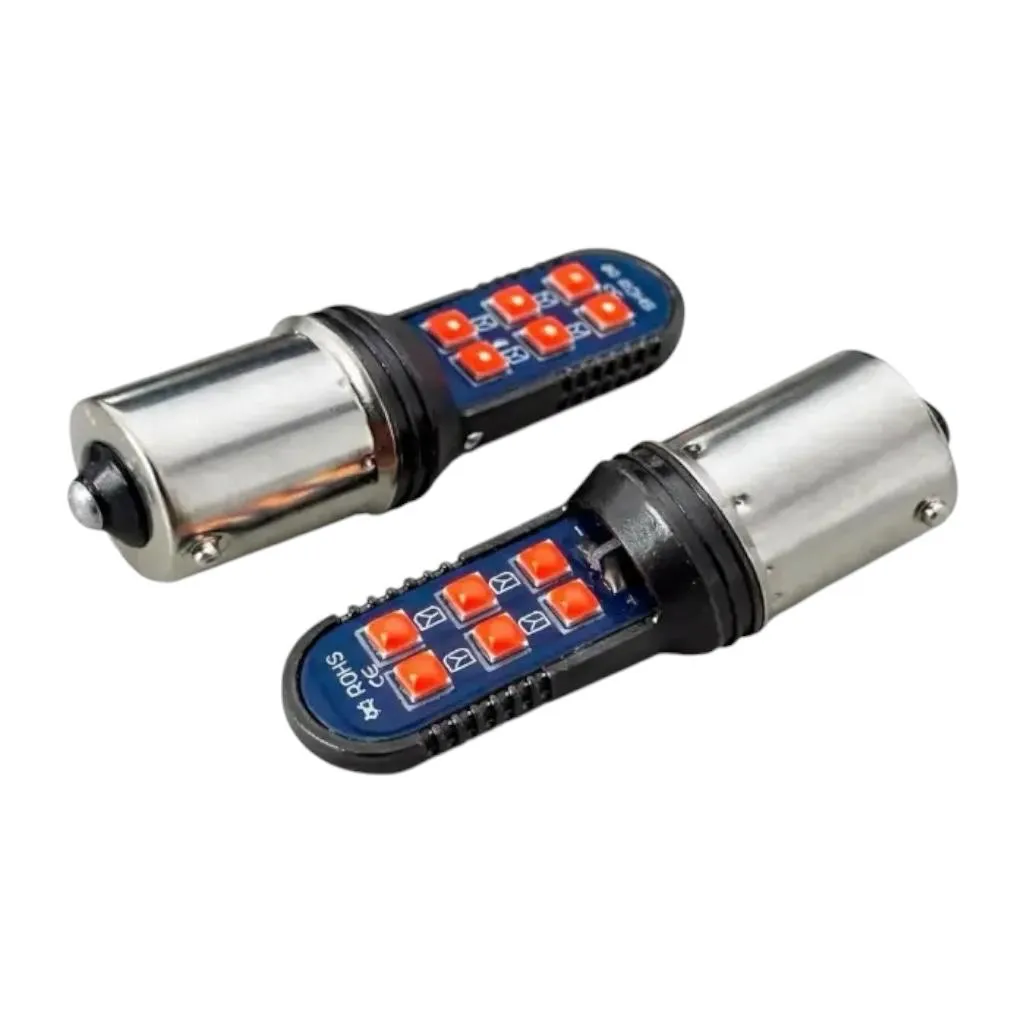 [XD-01-1156R] Foco 12 LED 1156 rojo