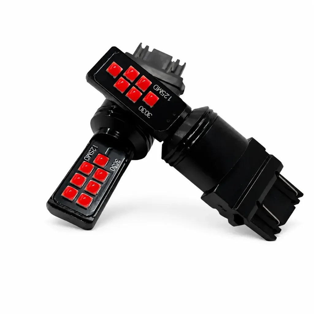 Foco de 12 LED 3157 rojo
