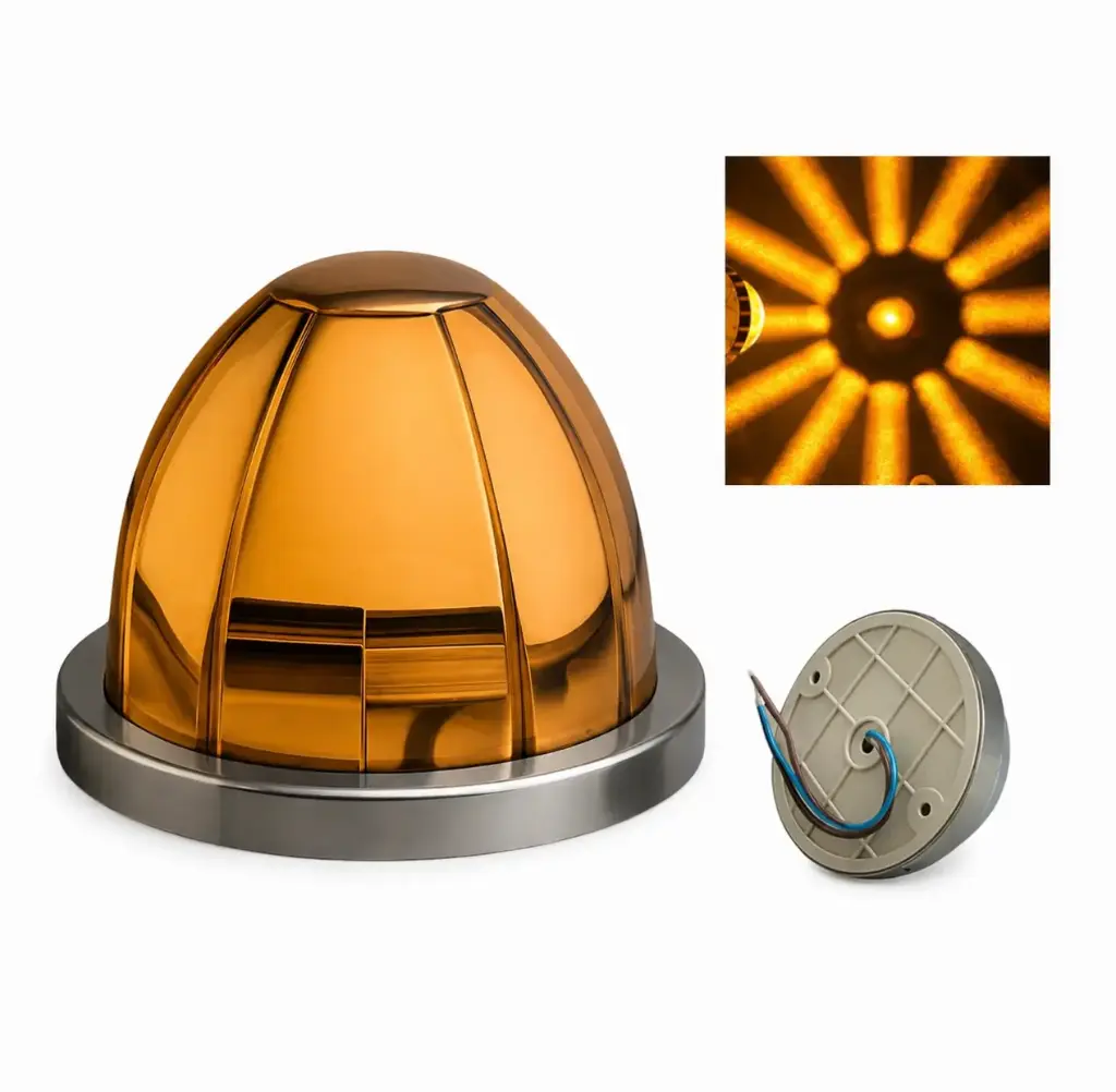 Plafón evolum tipo watermelon ambar