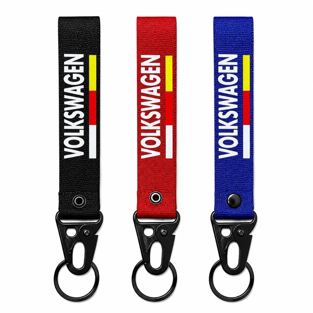 [LLVR-VW-B] Llavero de tirón reforzado VW (Azul)