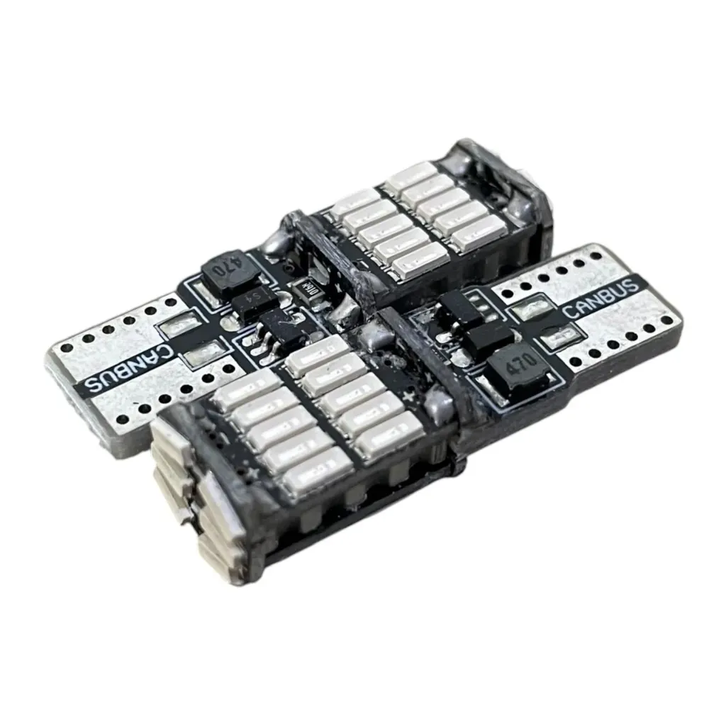 [T10-26SMD-G] T10 canbus con 26 LED verde