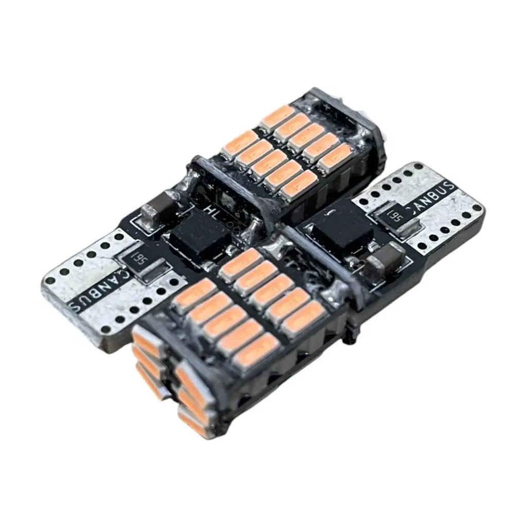 [T10-26SMD-P] T10 canbus con 26 LED morado