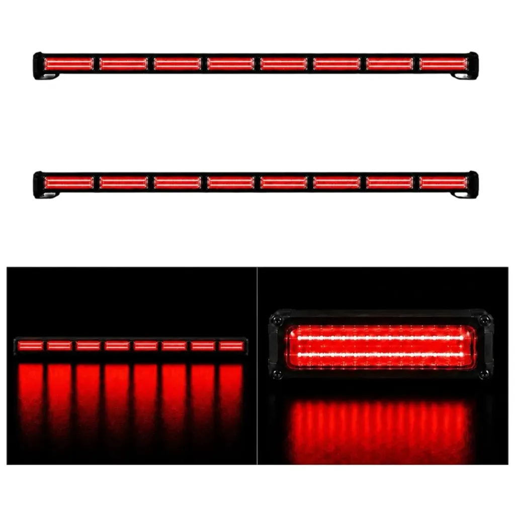 [RL8P-N032/RED] Barra LED rojo 8 módulos COB