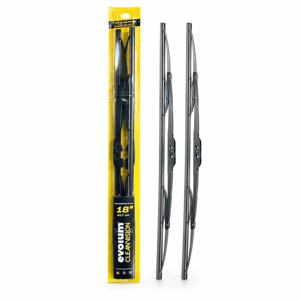 [LM-18] Limpiaparabrisas metálico de evolum 18"