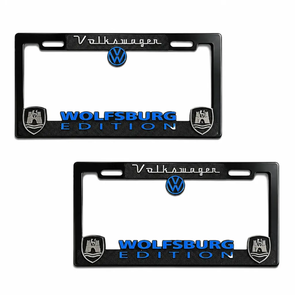 Portaplaca premium Vw wolfsburg