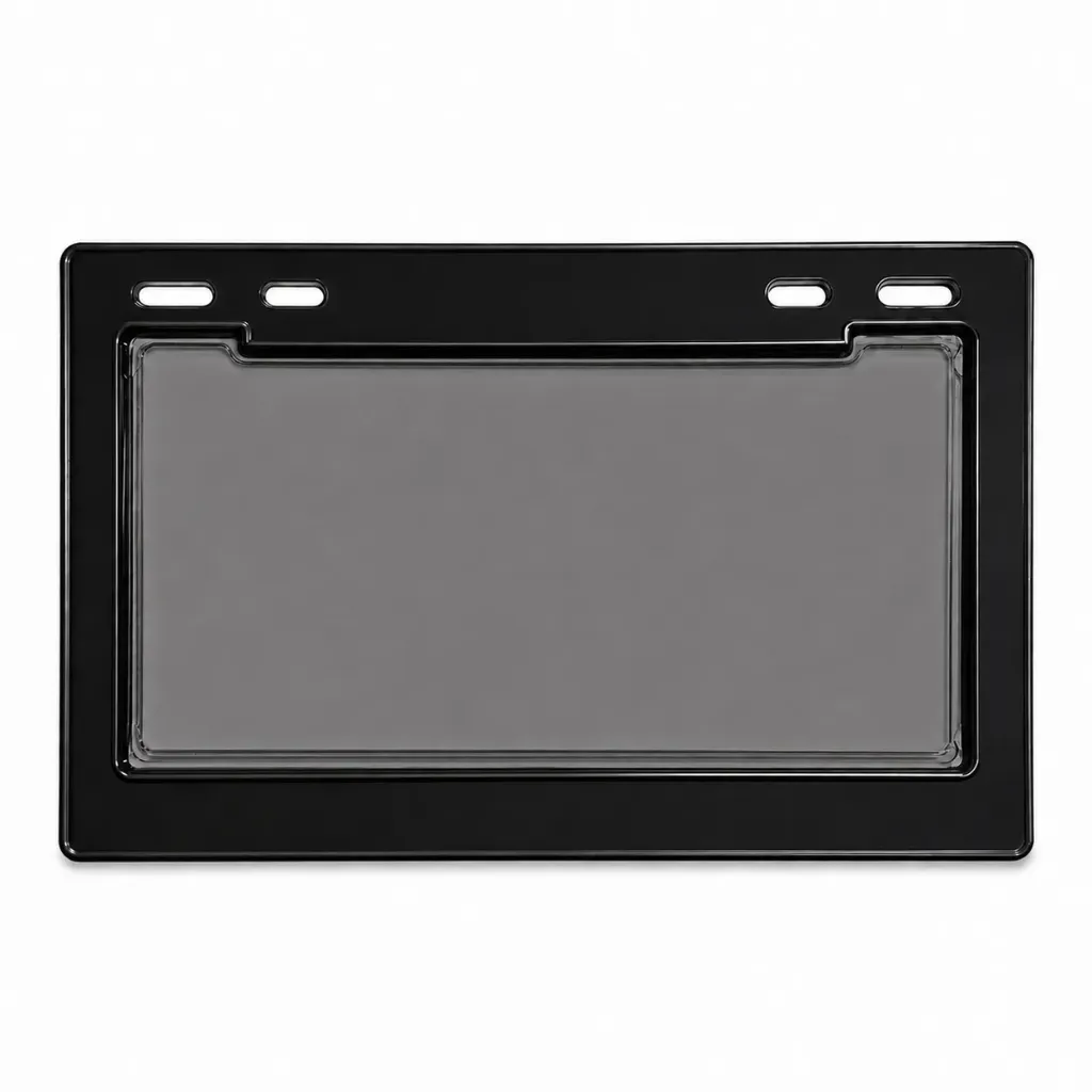 Portaplaca para moto con mi mica humo 25%