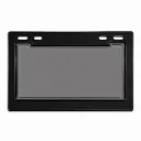 Portaplaca para moto con mi mica humo 25%