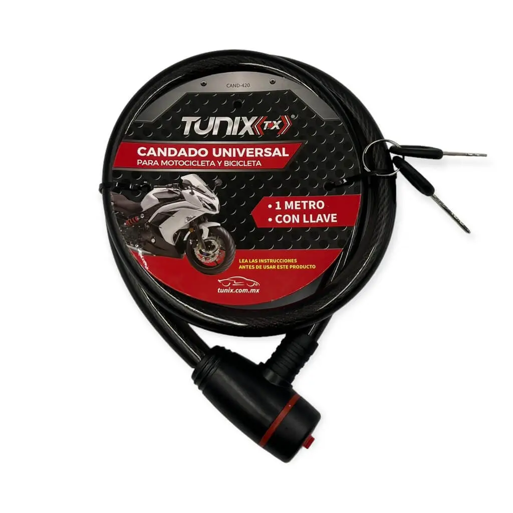 Candado universal (moto, reja, casa etc)