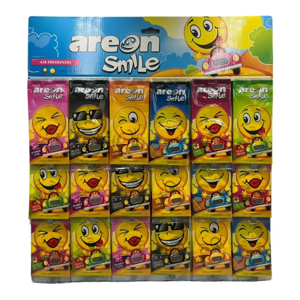 Exhibidor de aromatizante Areon 36 piezas