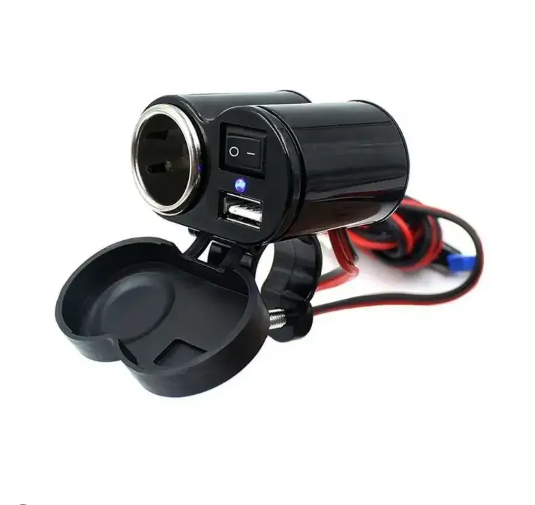 Cargador USB con encendedor