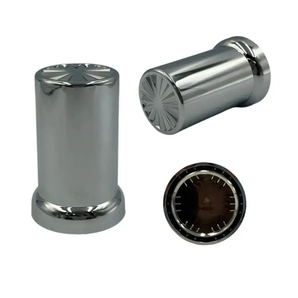 Cubre tuerca para camion ABS cromado entrada a presión