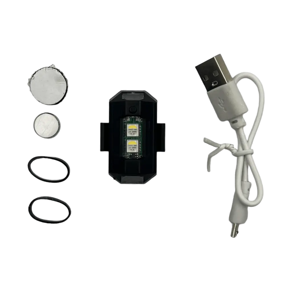 Faro inalámbrico con 2 LED y luz RGB