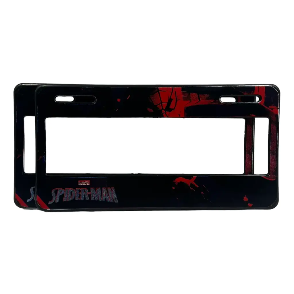 Portaplaca flexible Spiderman