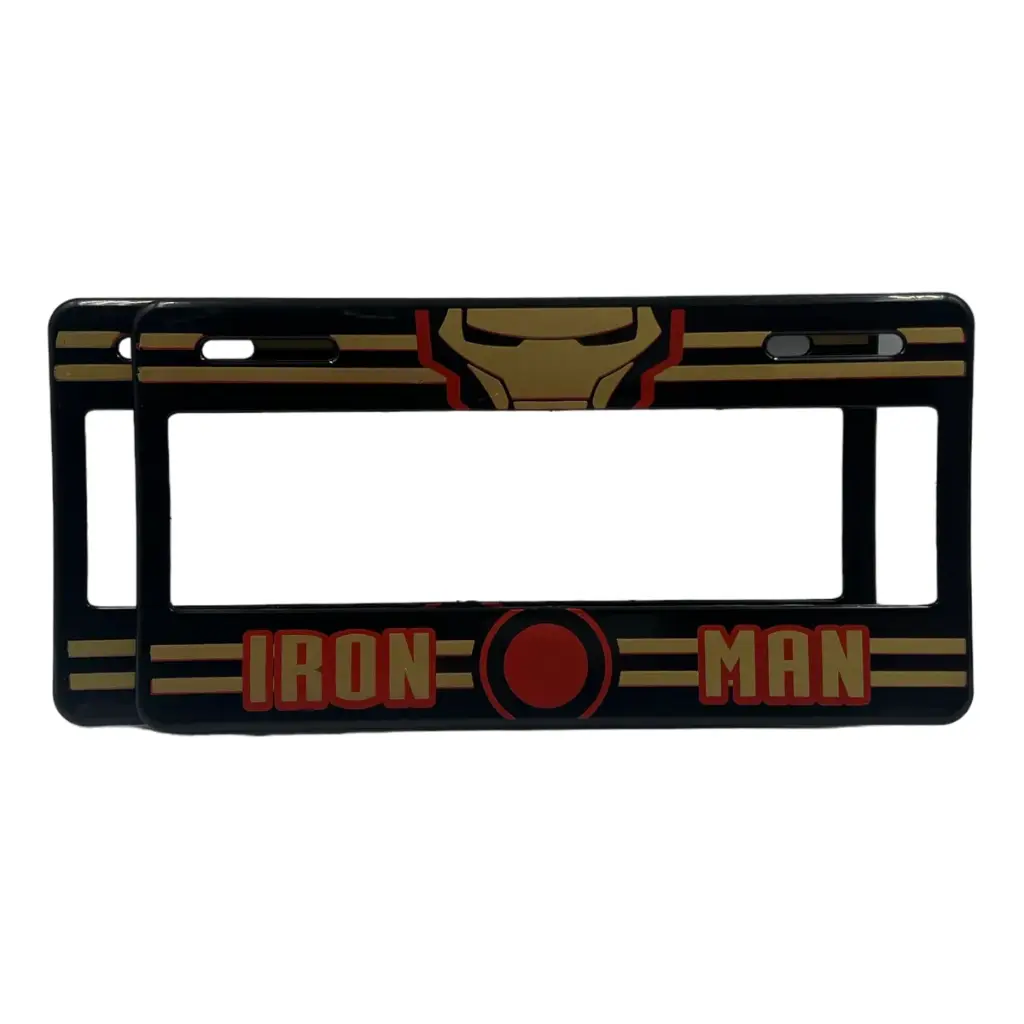 Portaplaca flexible Iron Man