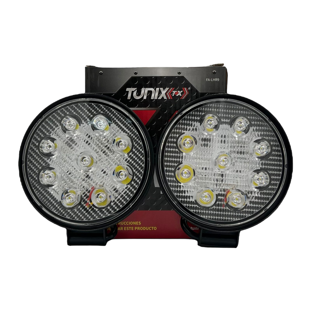 Faro redondo con 9 hyperled