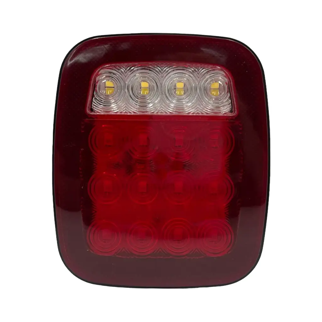 Plafón cuadrado para camión con 16 LED y multifunciones