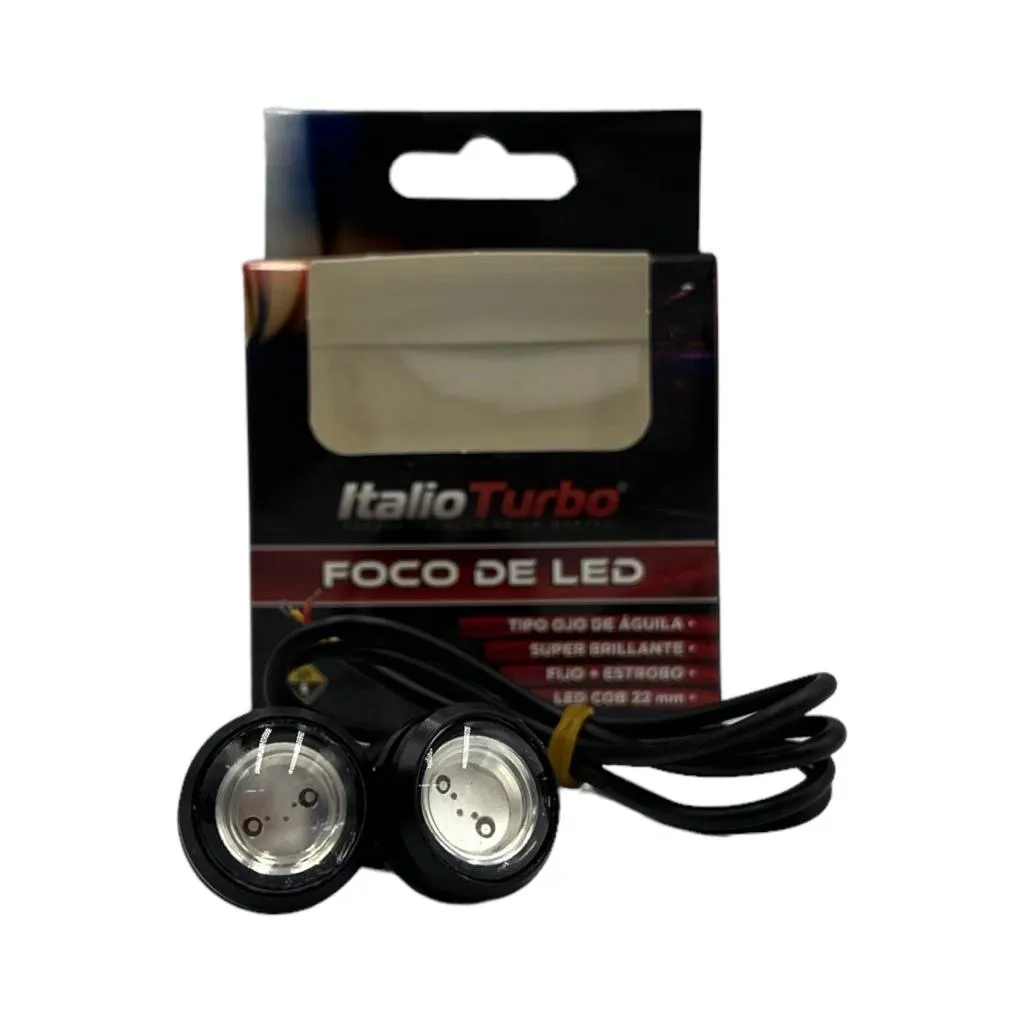 Ojo de águila color rojo