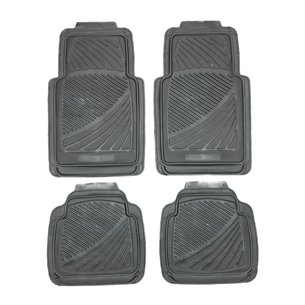 Tapete universal reforzado recortable de 4 piezas