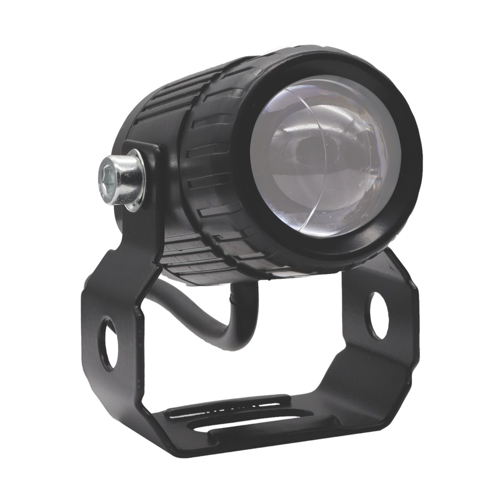 Faro LED tipo bala con luz alta, baja y estrobo