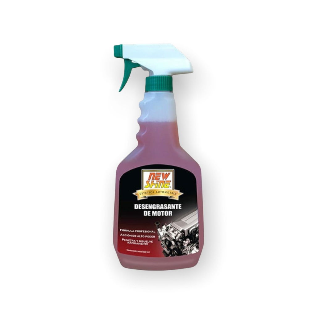 Desengrasante de motor en atomizador