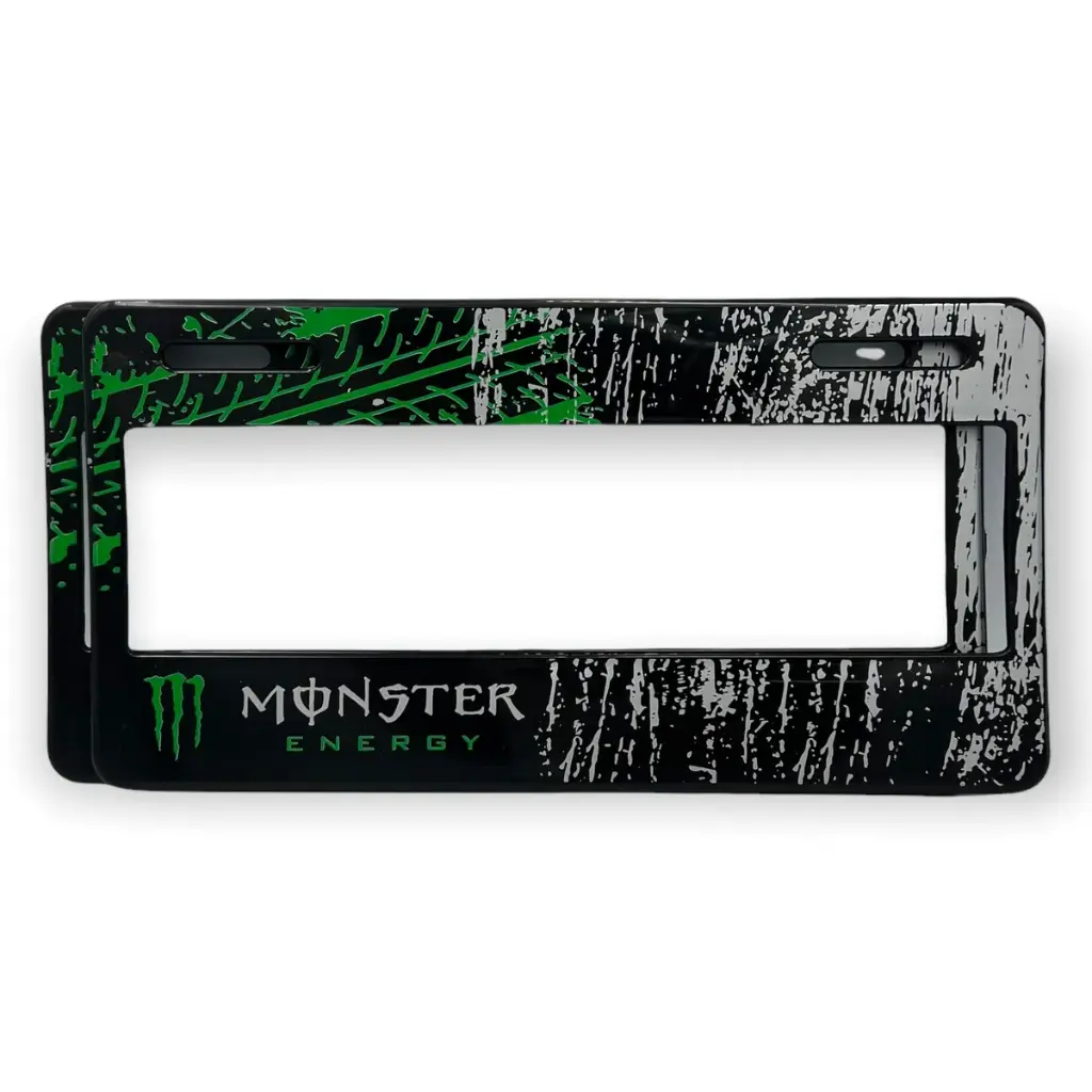 Portaplaca flexible marca Monster