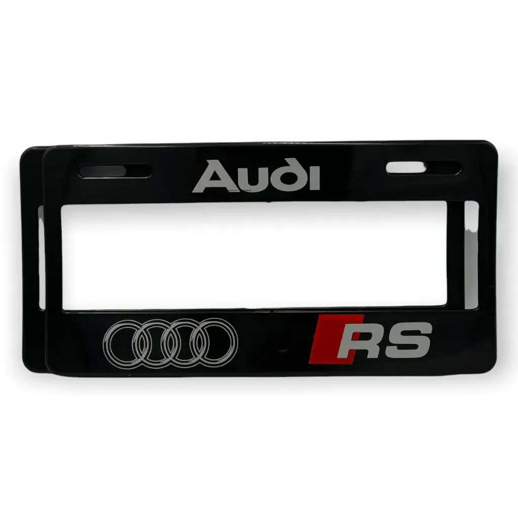 Portaplaca flexible marca Audi