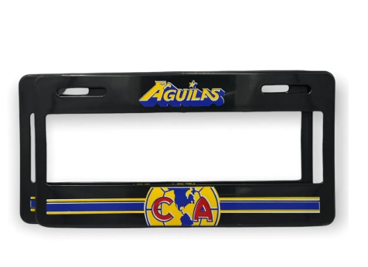Portaplaca flexible marca Aguilas