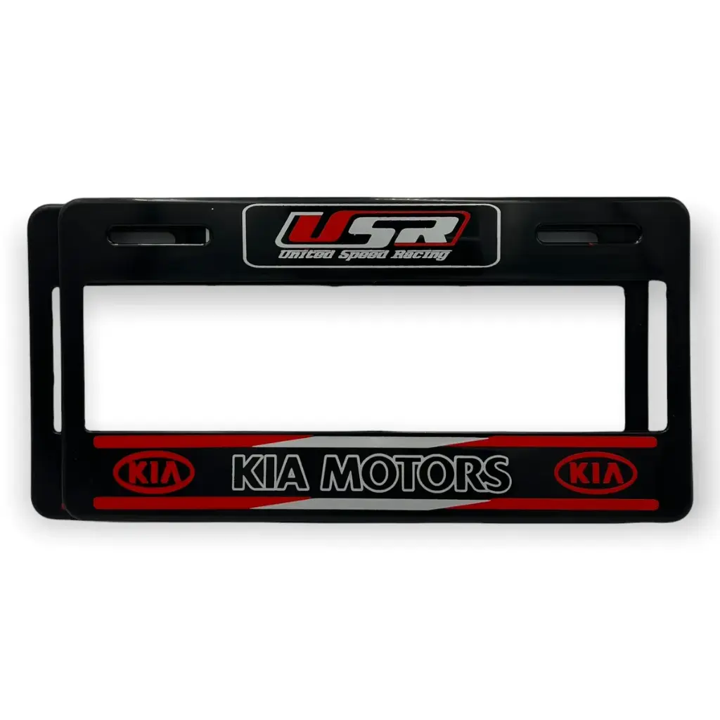 Portaplaca flexible marca KIA