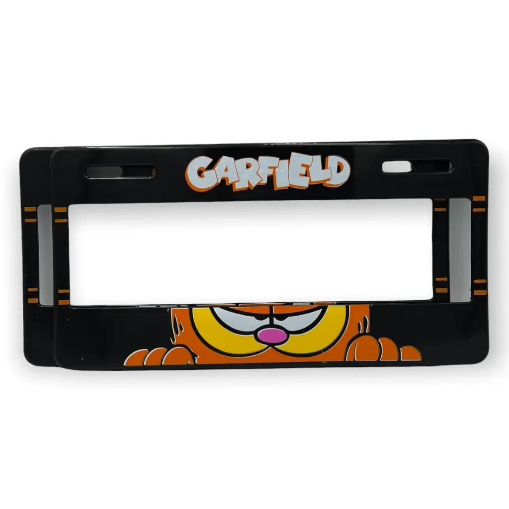 Portaplaca flexible marca Garfield
