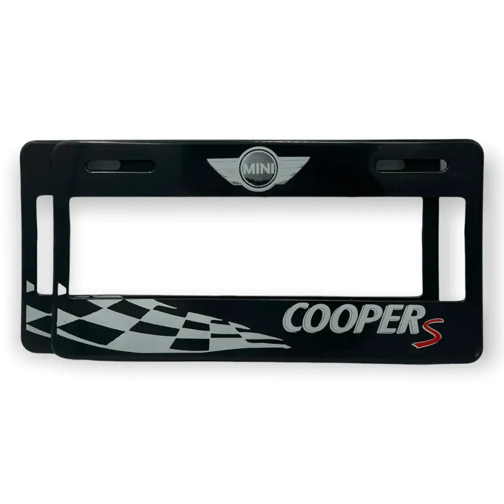 Portaplaca flexible marca Cooper S
