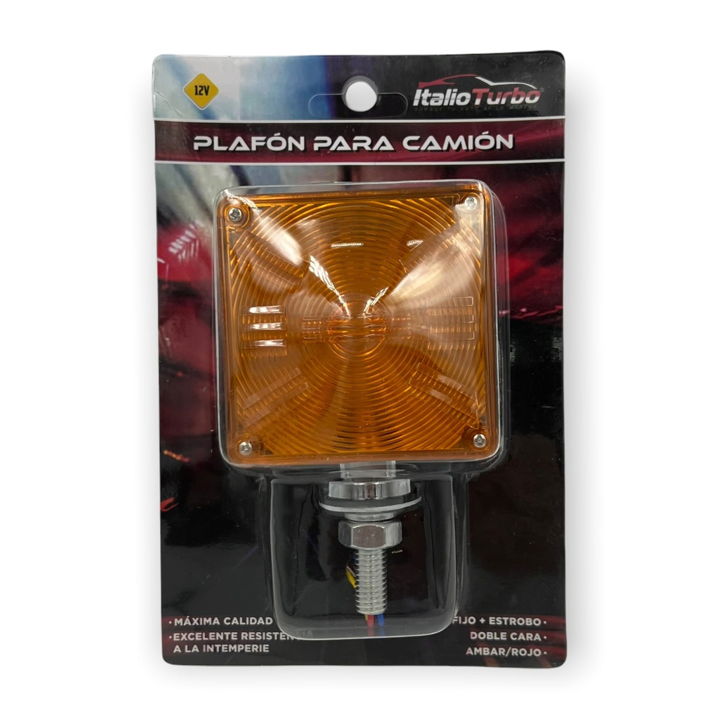 Plafón para camión direccional doble cara