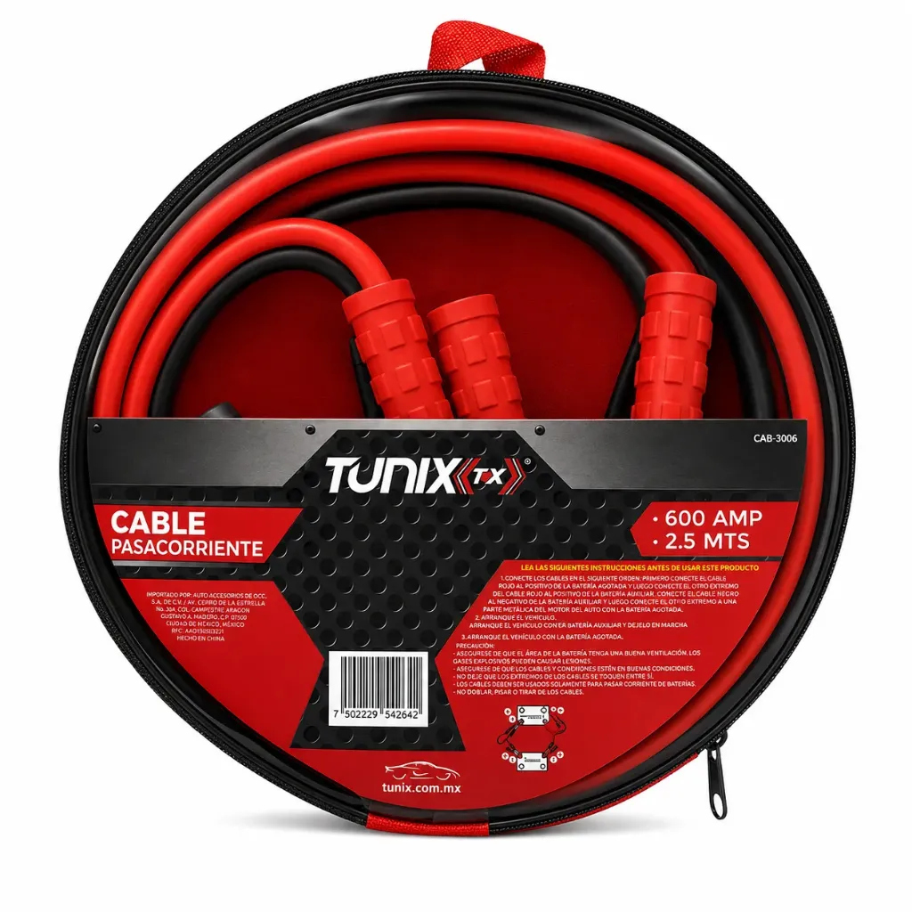 Cable pasa corriente 600 AMP