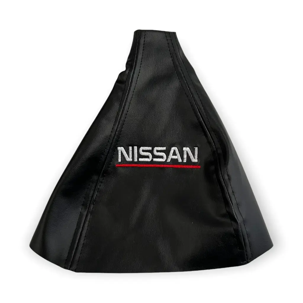 Funda para palanca de vinipiel "Nissan"