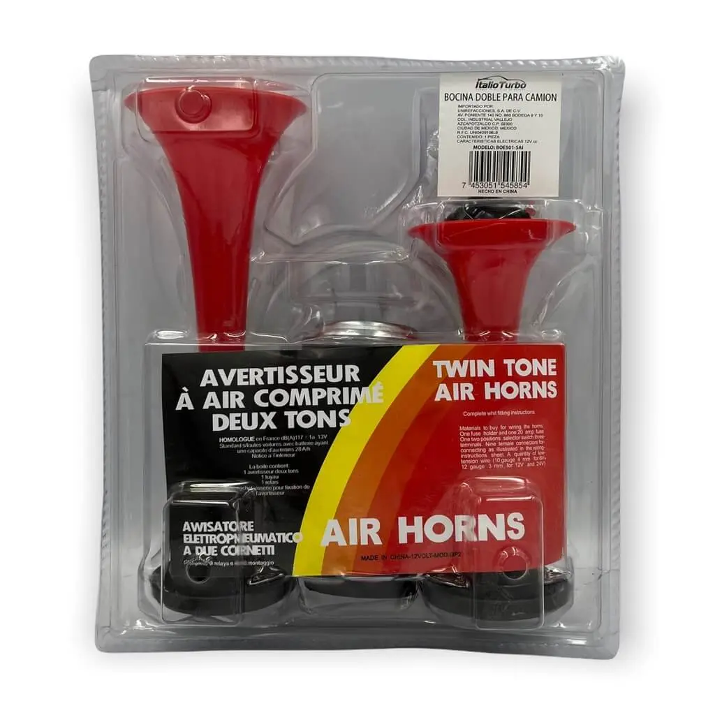 Corneta de aire doble camión