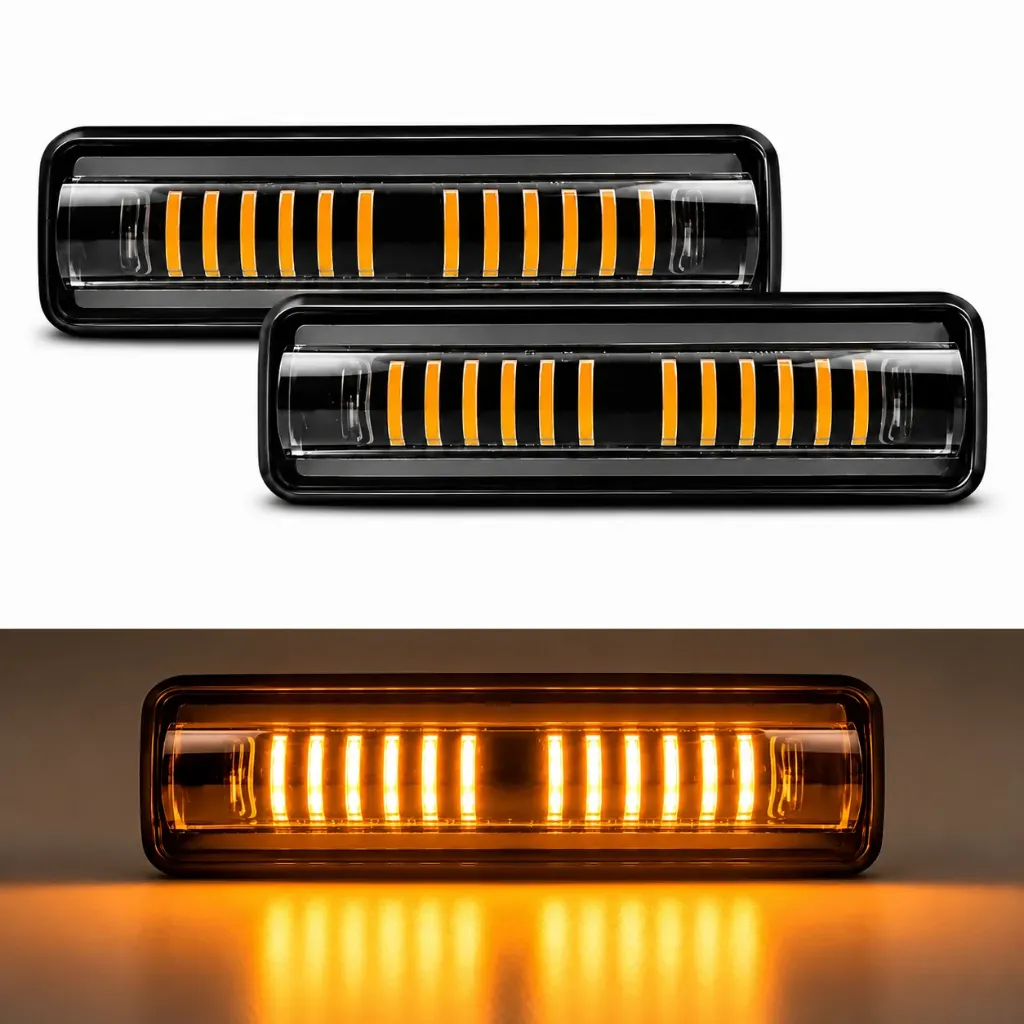 [FAL10WYL-SAI] Barra LED con lupa bicolor (blanco/ámbar)