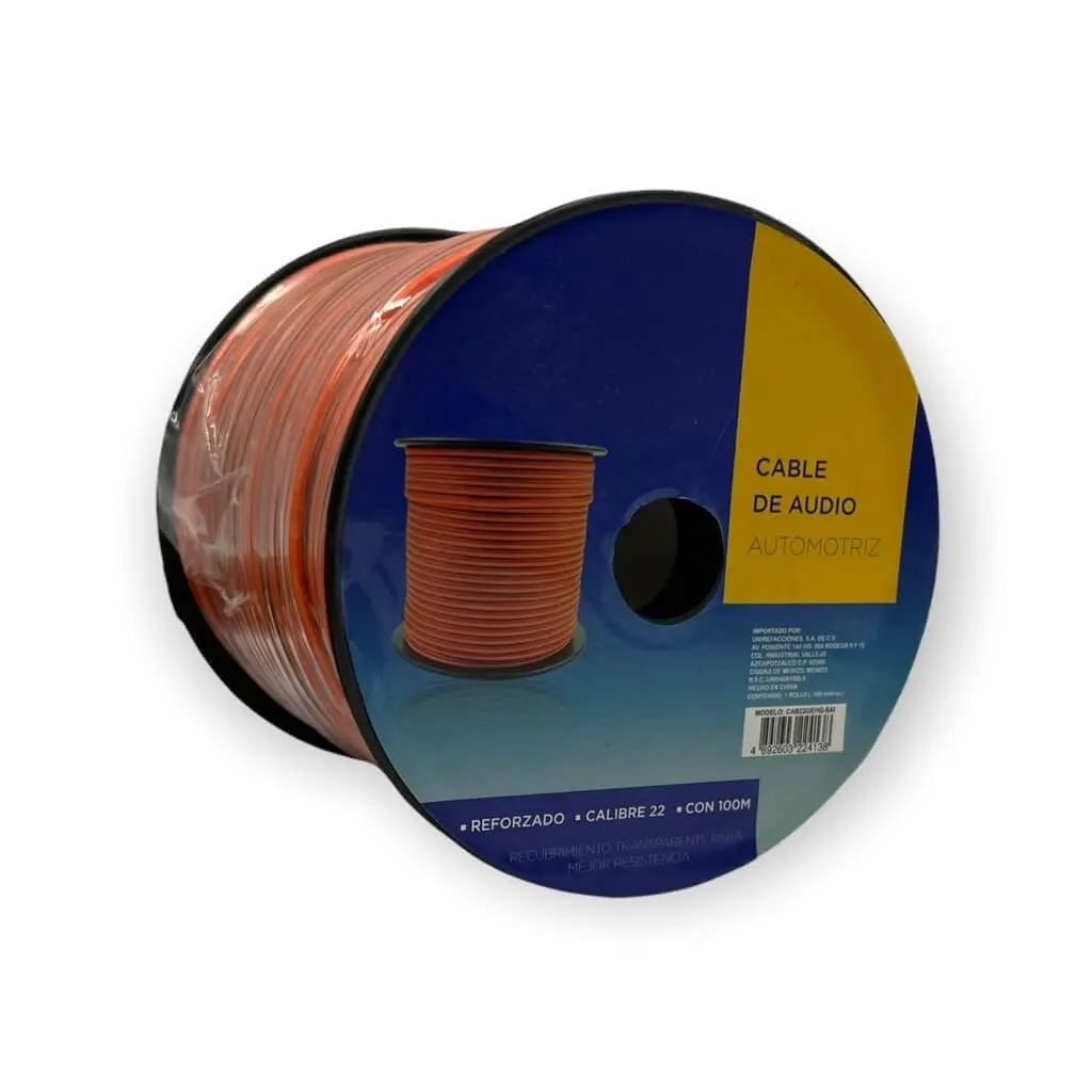 Cable de audio calibre 22 de alta calidad