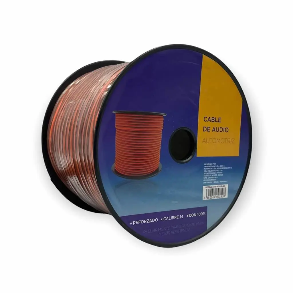 Cable de audio calibre 14 de alta calidad