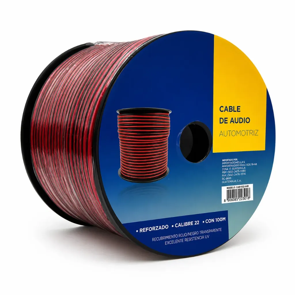[CAB22GE/CAB-B22] Cable de audio calibre 22