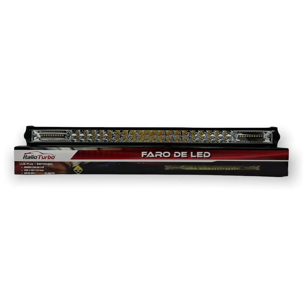 Barra LED bicolor (blanco/ámbar) 