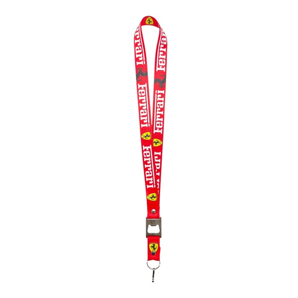 Lanyard con destapador Ferrari