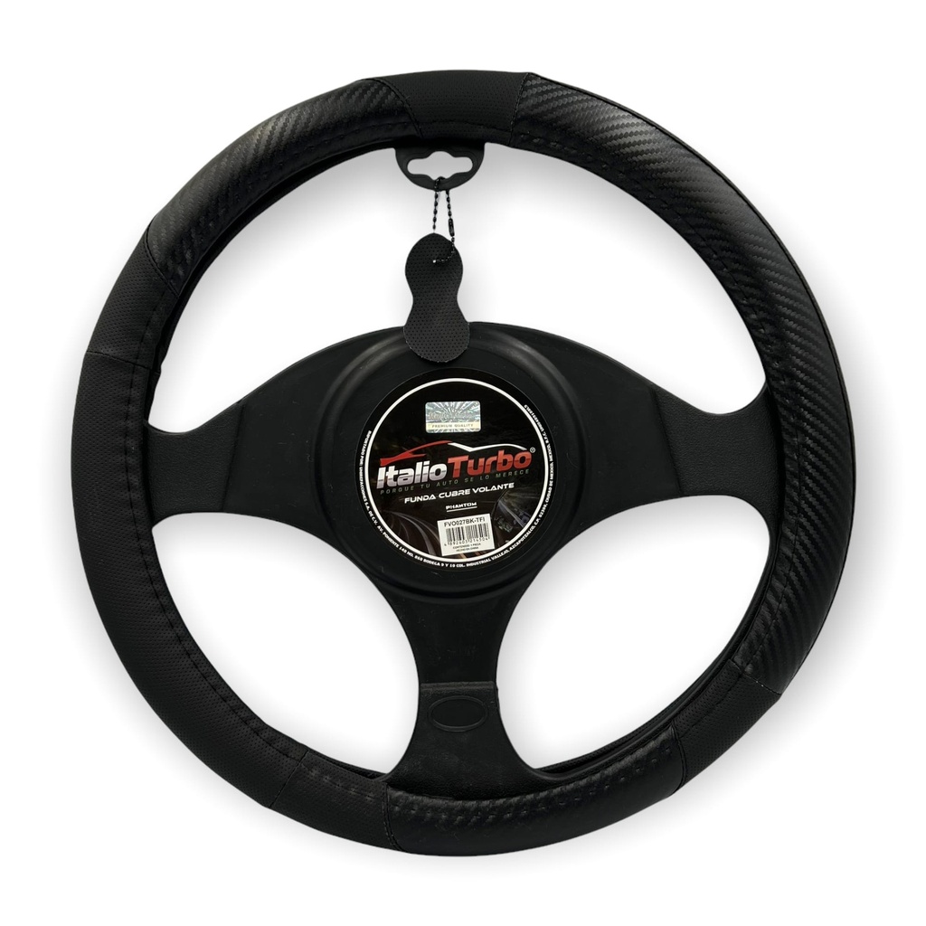 Funda cubrevolante negro tipo fibra