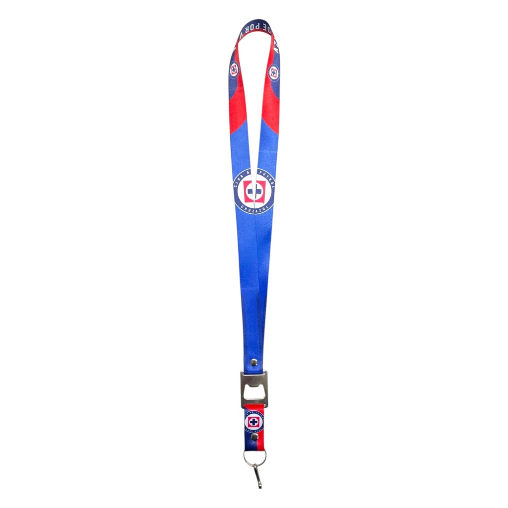[LNY-CRUZAZUL] Lanyard con destapador Cruz azul